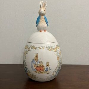 Beatrix Potter cookie jar